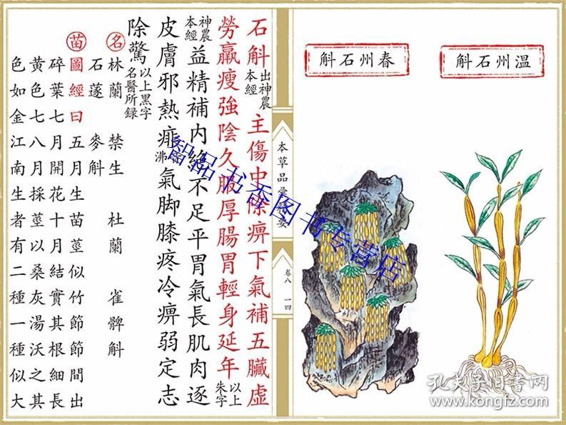 御制本草品汇精要宣纸线装8函32册彩绘本影印繁体竖排 (明)刘文泰等编海南出版社正版中国古代中医学古籍著作本草纲目中草药彩色图鉴彩色药物图谱 一部反映当时药学研究和临床应用综合水平的药学巨著